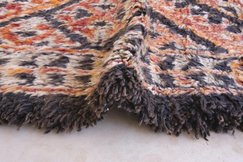 Moroccan Collector Wool Rug 13.5 x 6.2 ft / 410 x 191 cm - Surcoma