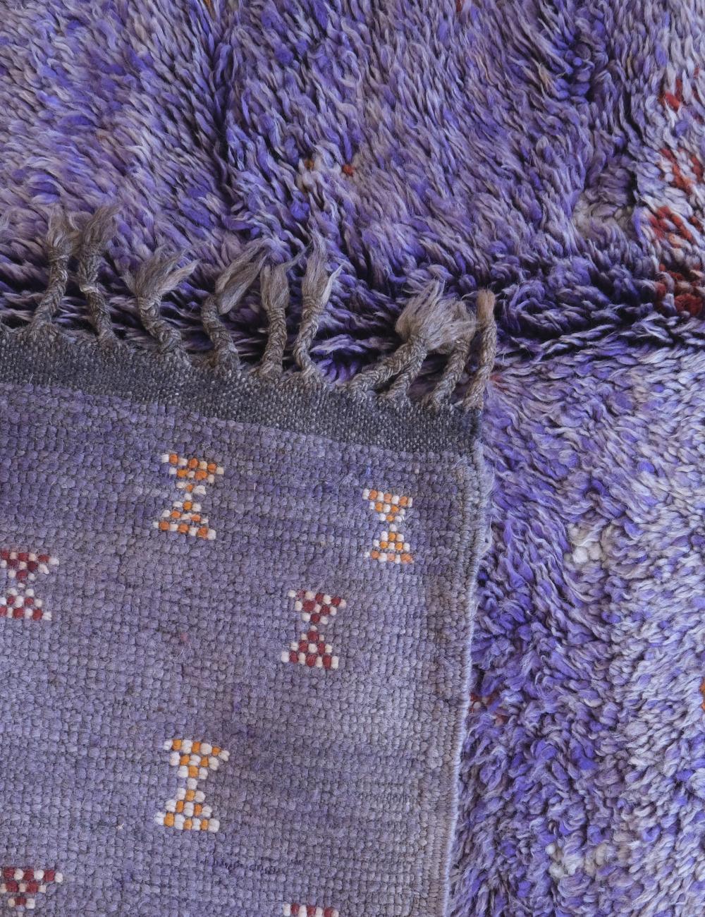 Moroccan Rug Lavender 9.2 x 4.9 ft / 280 x 152 cm - Surcoma