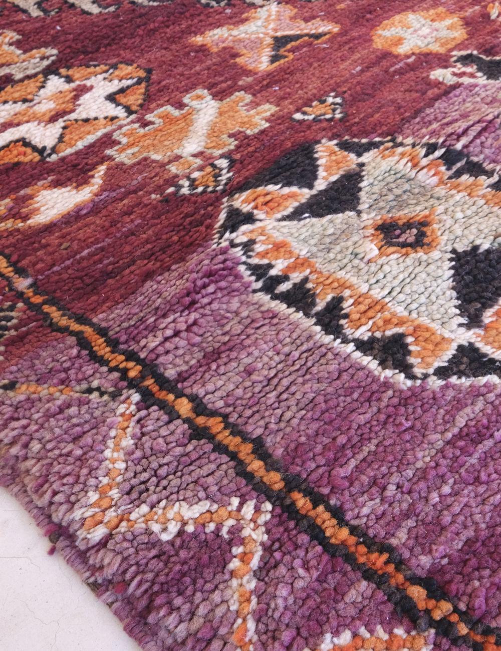 Moroccan Vintage Boujad Rug 8.9 x 5.8 ft / 272 x 178 cm - Surcoma