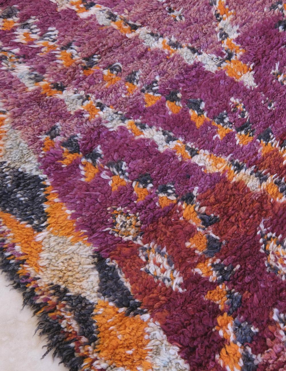 Moroccan Handmade Rug 11.9 x 7.1 ft / 364 x 217 cm - Surcoma