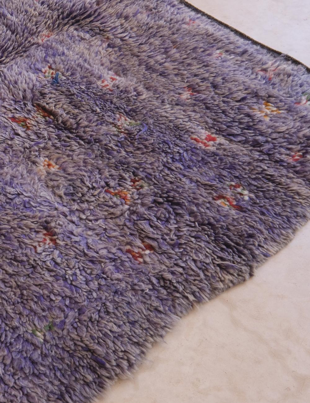 Moroccan Rug Lavender 9.2 x 4.9 ft / 280 x 152 cm - Surcoma