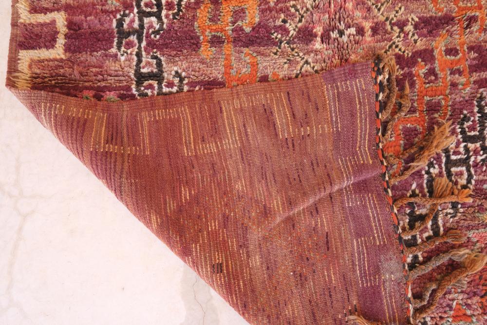 Moroccan Boujaad Wool Rug 10.5 x 5.8 ft / 321 x 177 cm - Surcoma