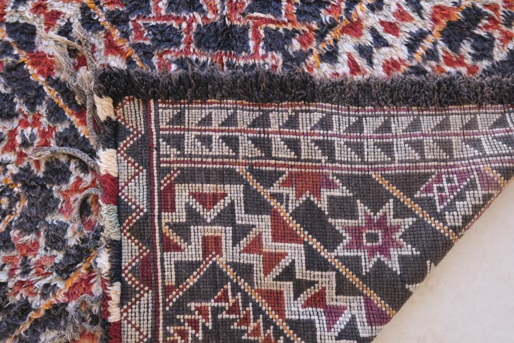 Moroccan Collector Wool Rug 13.5 x 6.2 ft / 410 x 191 cm - Surcoma