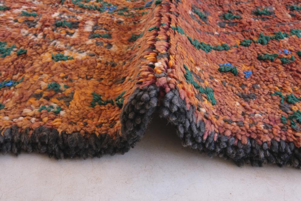 Moroccan Beni M'Guild Wool Rug 10.4 x 6.6 ft / 318 x 203 cm - Surcoma