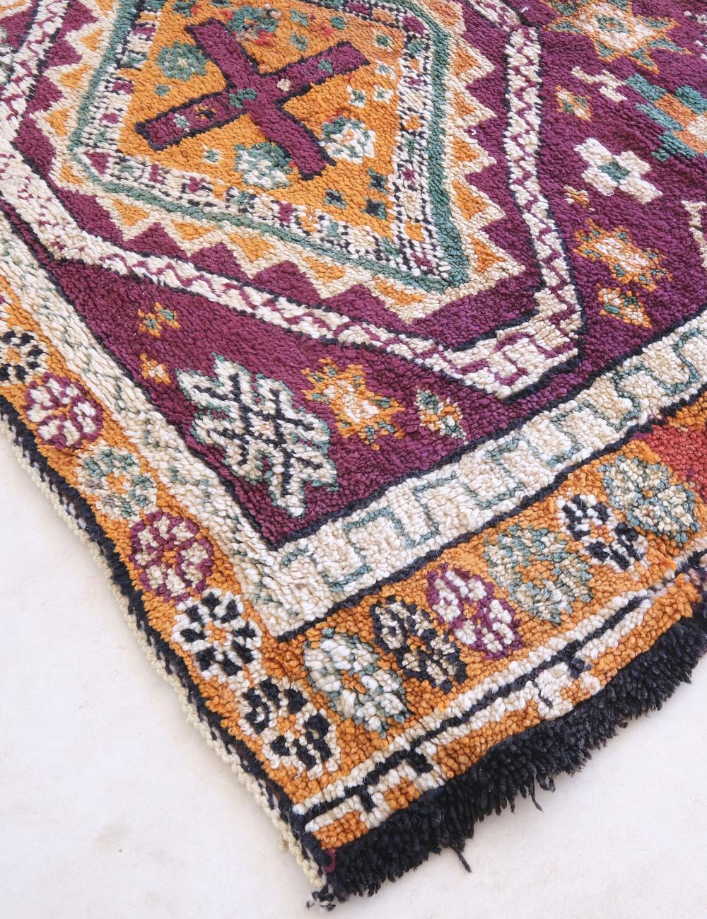 Moroccan Rare Vintage Collectible Rug 12.1 x 8.6 ft / 368 x 262 cm - Surcoma