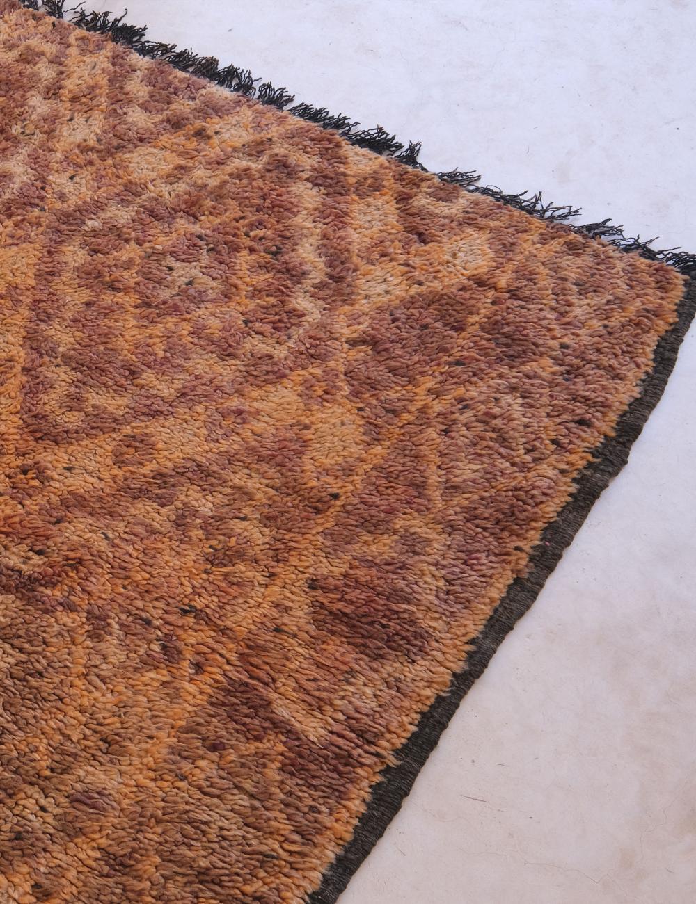 Moroccan Terracotta Rug 11 x 6.7 ft / 335 x 207 cm - Surcoma