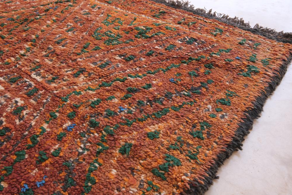 Moroccan Beni M'Guild Wool Rug 10.4 x 6.6 ft / 318 x 203 cm - Surcoma