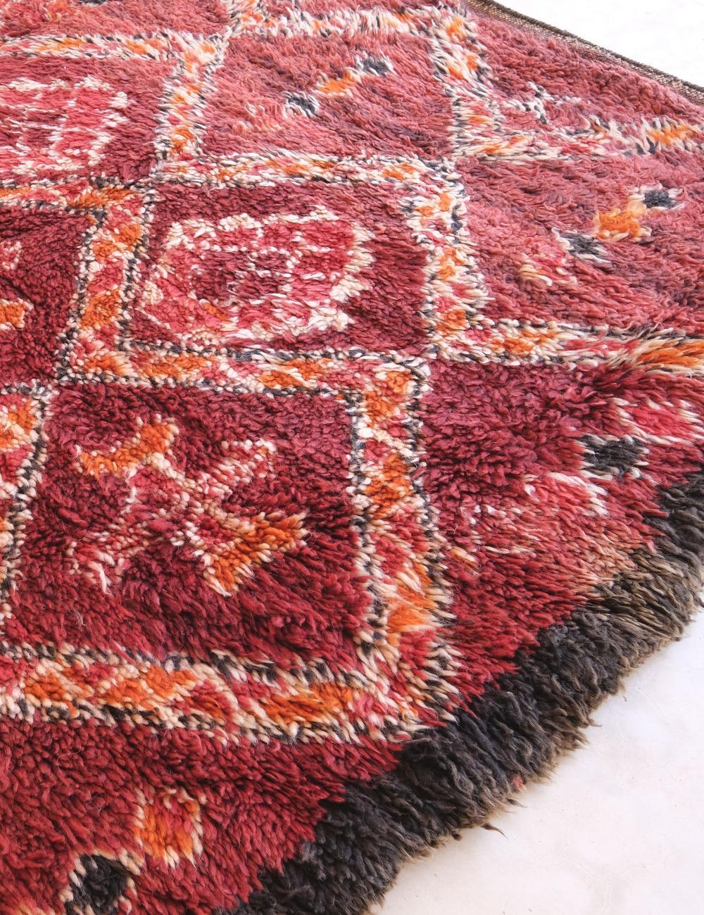 Moroccan Collector Beni MGuild Wool Rug 11.6 x 7 ft / 353 x 214 cm - Surcoma