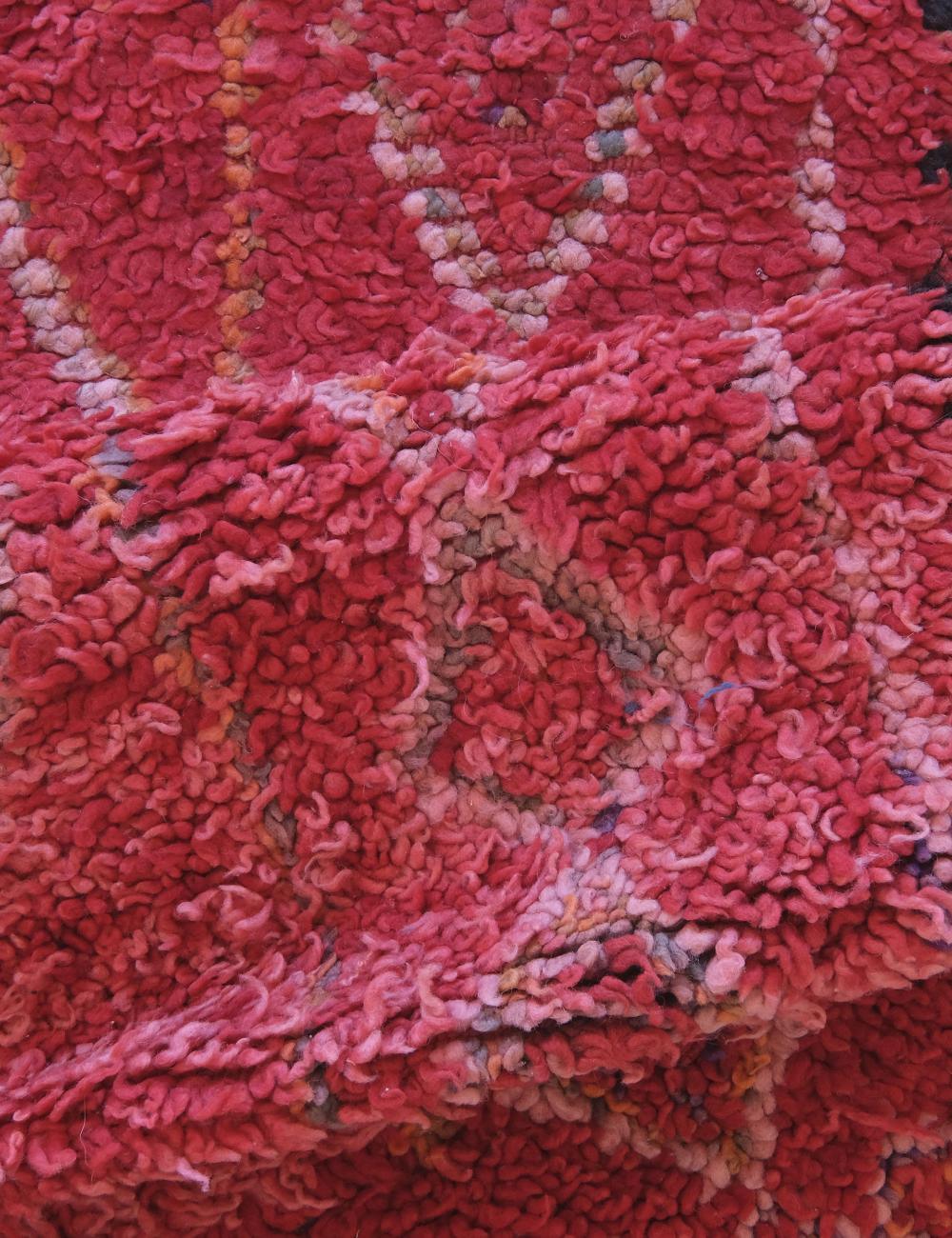 Tribal Red Moroccan Rug 10 x 6.4 ft / 306 x 195 cm - Surcoma