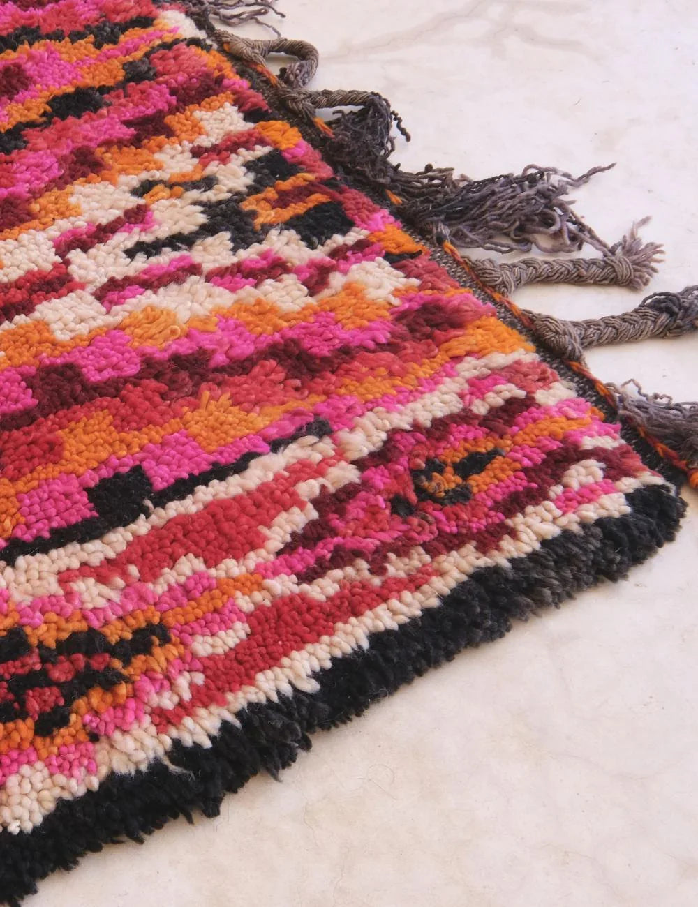Vibrant Collectible Tribal Rug 10.6 x 6.8 ft / 324 x 210 cm - Surcoma