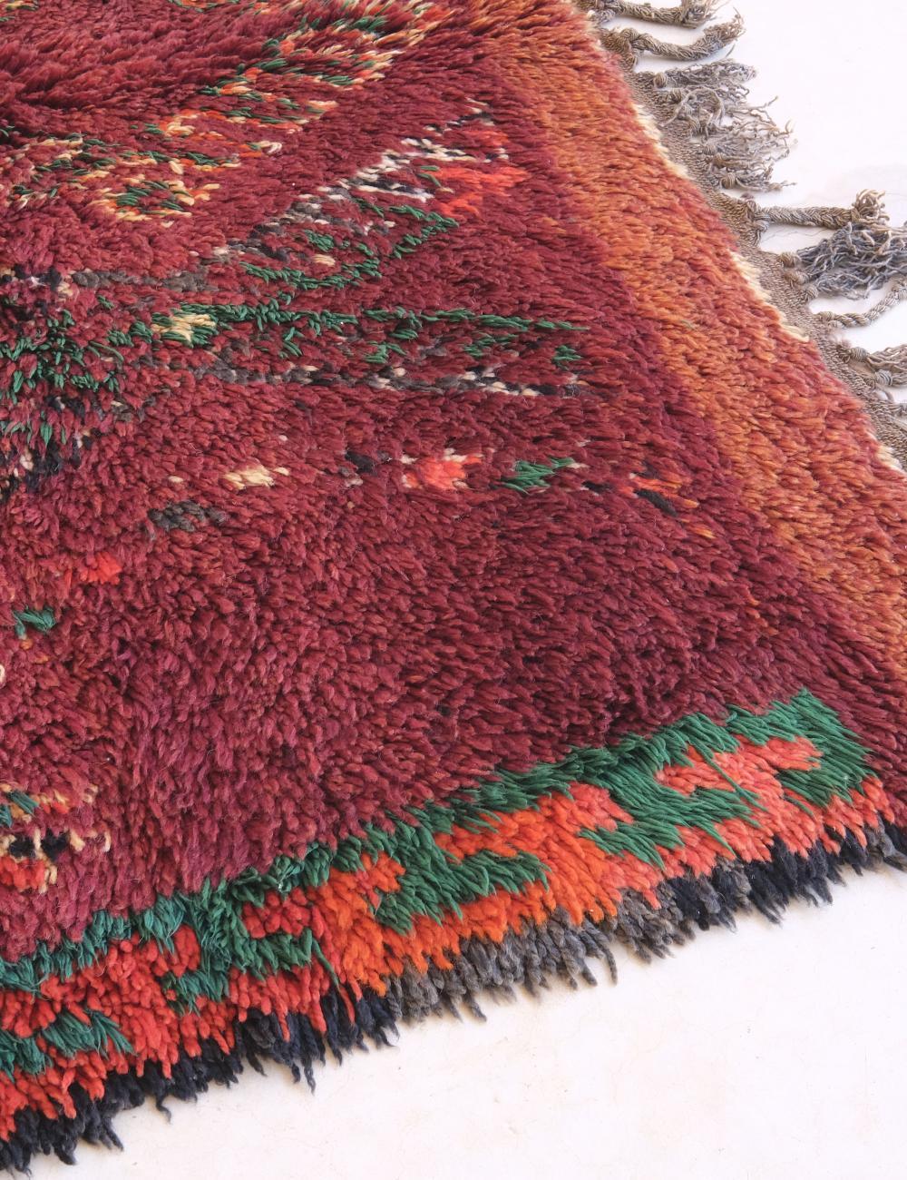 Moroccan Collector Shag Rug 9.3 x 6.2 ft / 284 x 190 cm - Surcoma