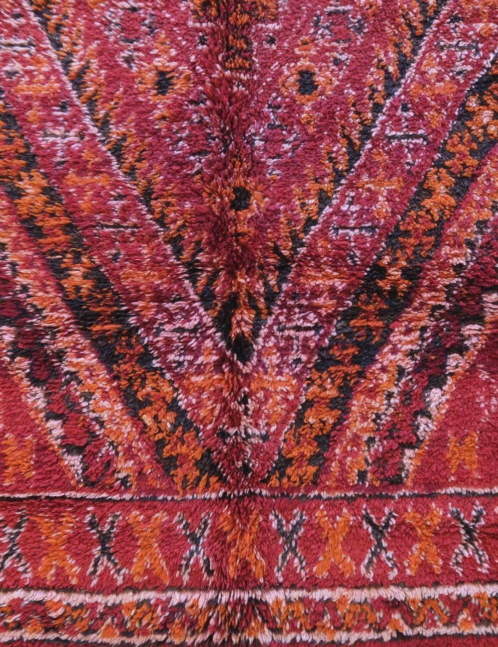 Authentic Moroccan Collectible Rug 11.1 x 7 ft / 337 x 214 cm - Surcoma