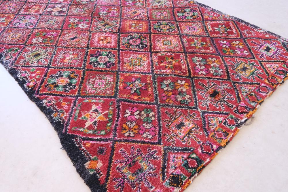 Moroccan Handknotted Rug 13.8 x 6 ft / 422 x 185 cm - Surcoma