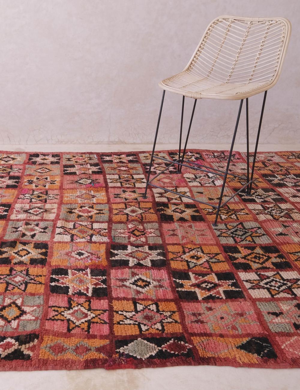 Vintage Tribal Rug 12.5 x 5.8 ft / 380 x 179 cm - Surcoma