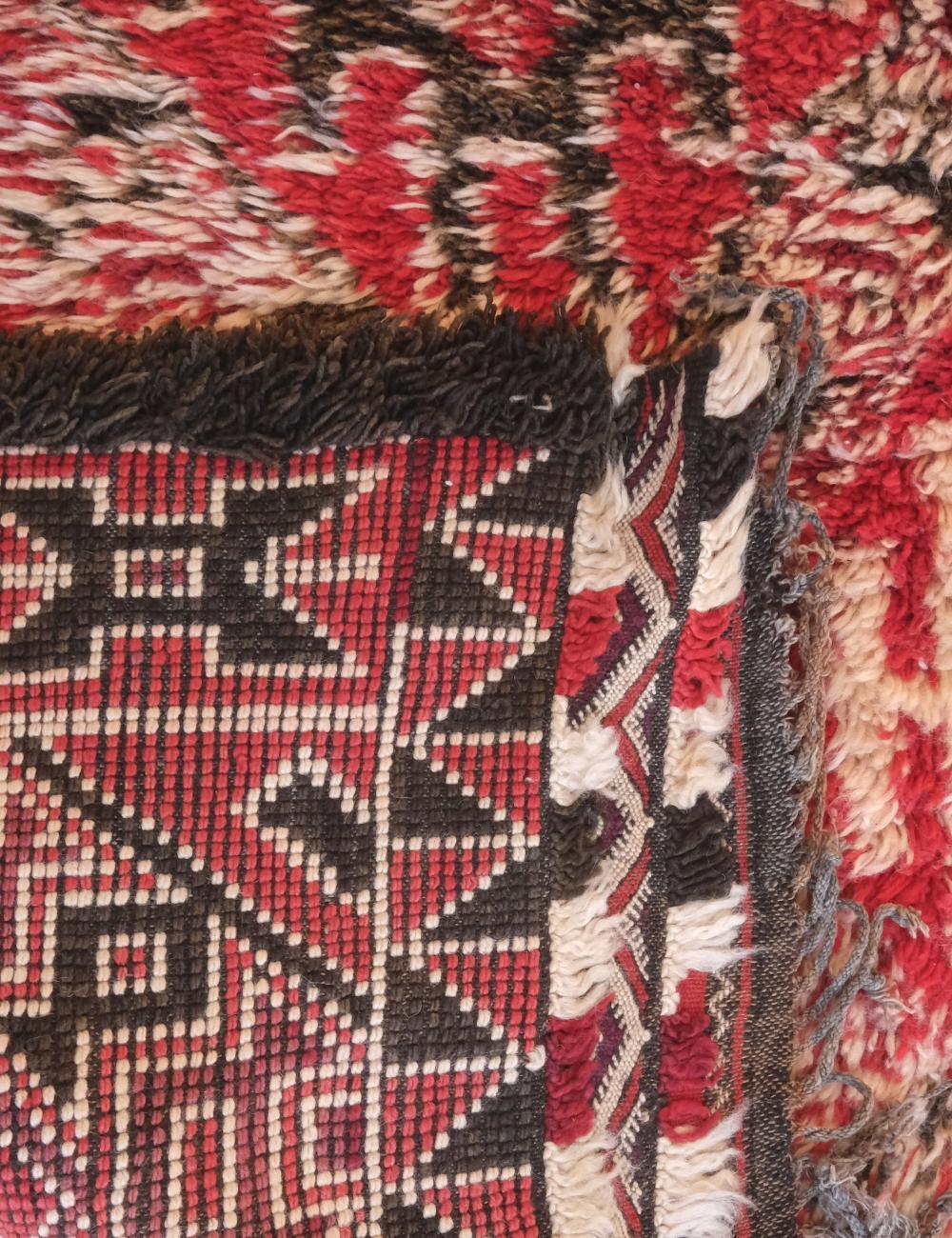 Moroccan Collectible Wool Rug 13.8 x 6.7 ft / 421 x 207 cm - Surcoma