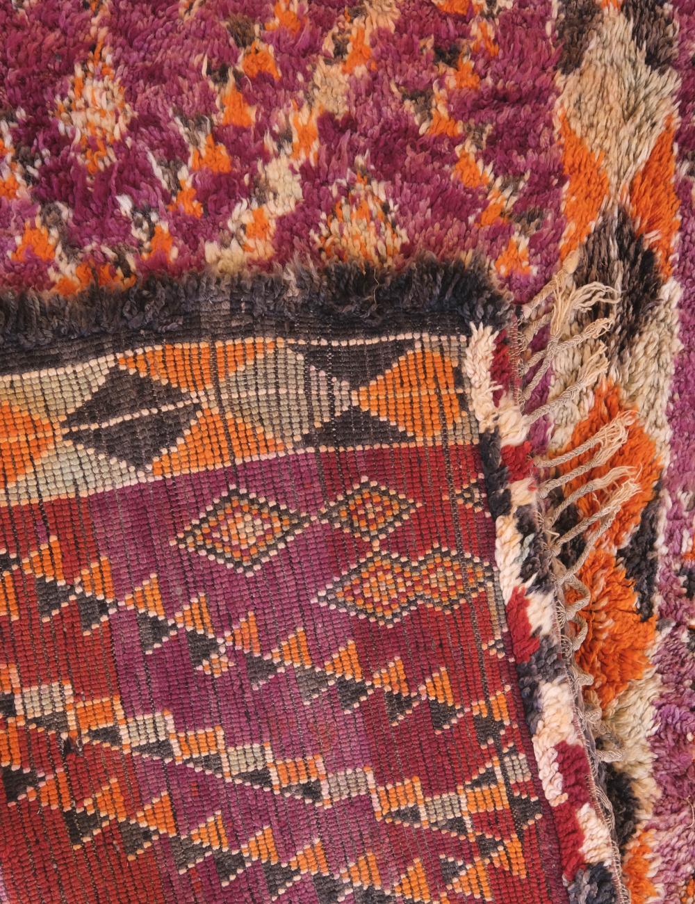 Moroccan Handmade Rug 11.9 x 7.1 ft / 364 x 217 cm - Surcoma