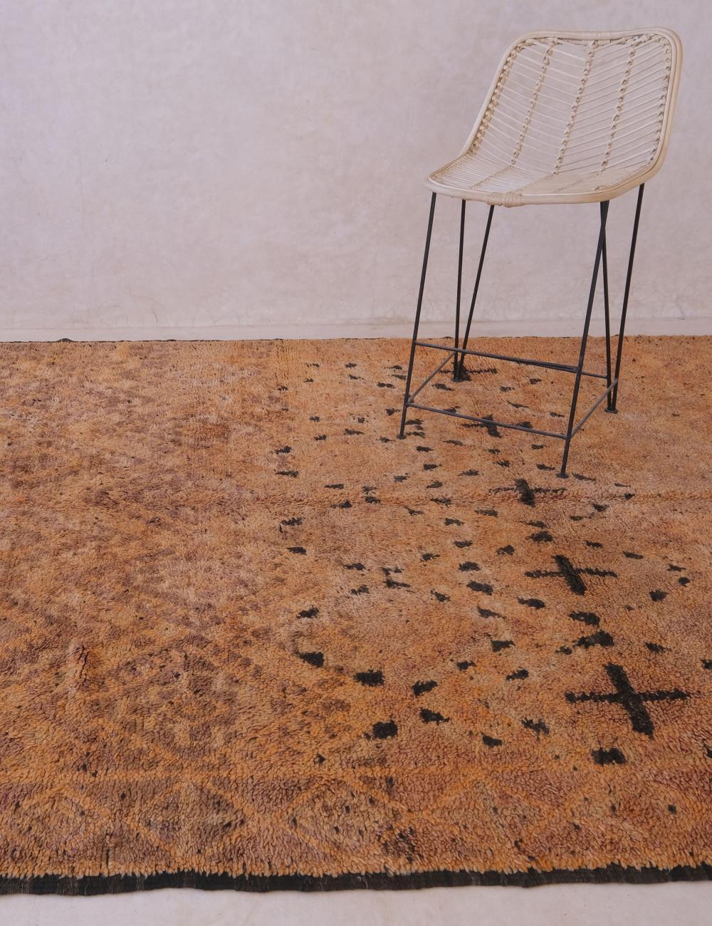 Moroccan Terracotta Rug 11 x 6.7 ft / 335 x 207 cm - Surcoma