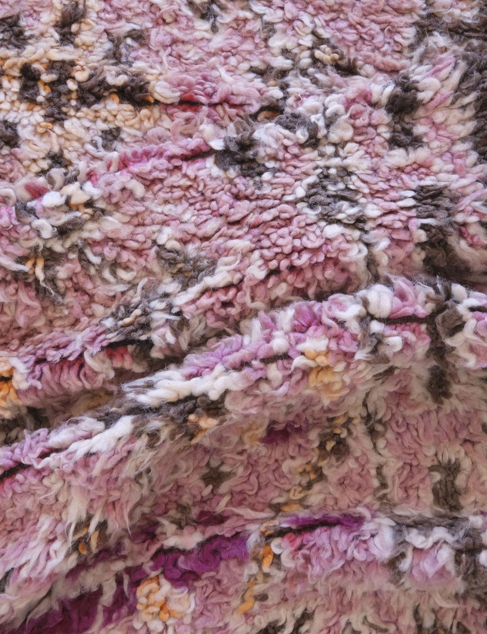 Purple Moroccan Lavender Rug 11.5 x 5.5 ft / 350 x 170 cm - Surcoma
