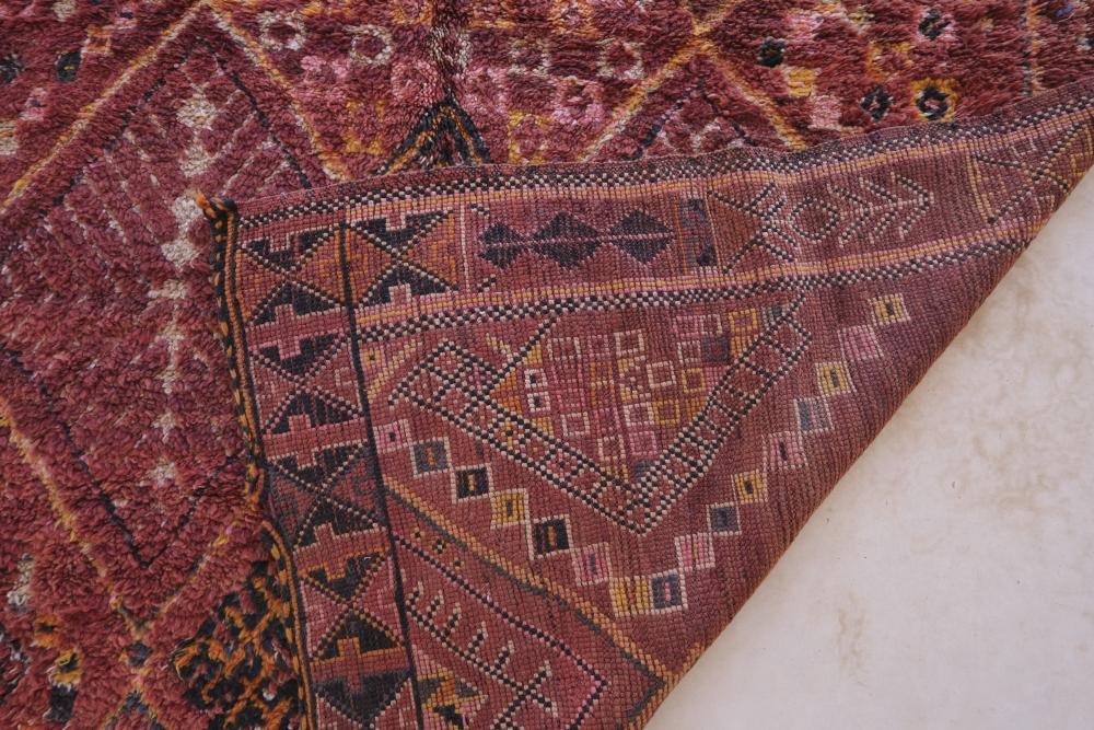 Moroccan Beni M'Guild Wool Rug 10.1 x 6.5 ft / 307 x 198 cm - Surcoma
