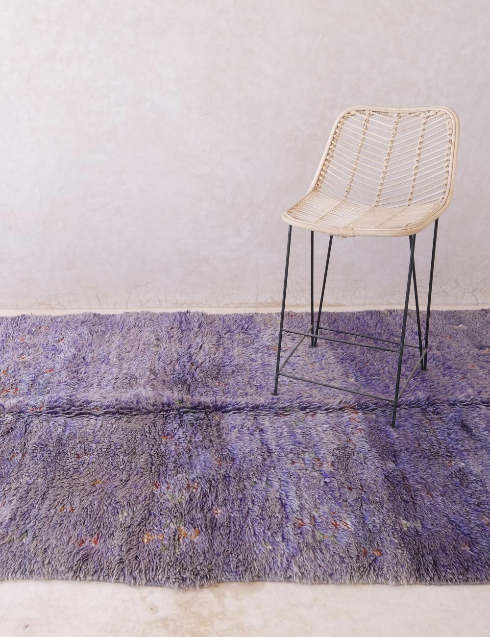 Moroccan Rug Lavender 9.2 x 4.9 ft / 280 x 152 cm - Surcoma