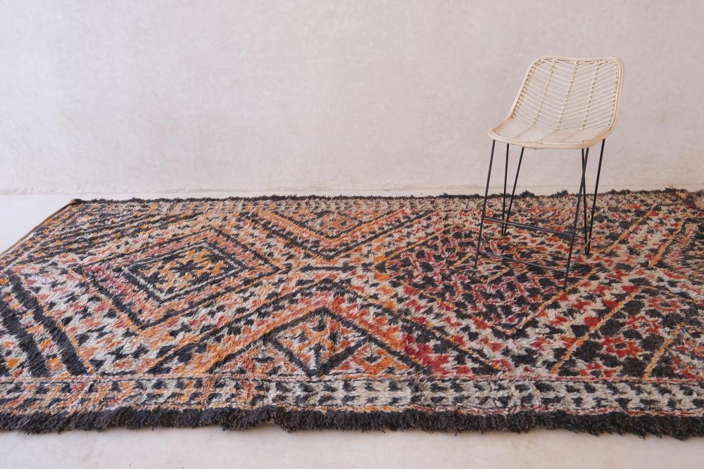 Moroccan Collector Wool Rug 13.5 x 6.2 ft / 410 x 191 cm - Surcoma