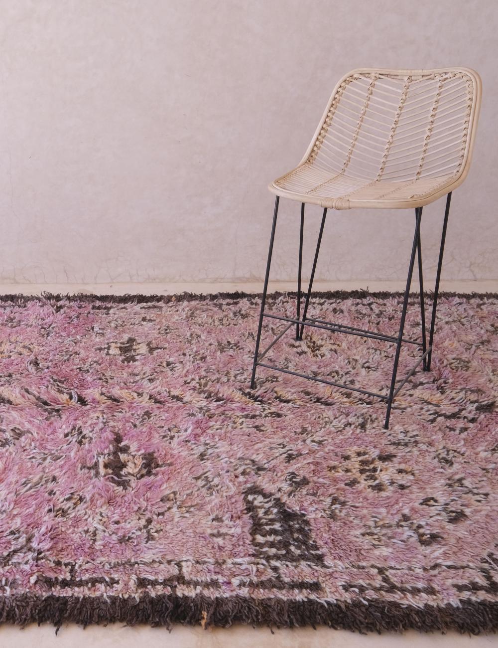 Purple Moroccan Lavender Rug 11.5 x 5.5 ft / 350 x 170 cm - Surcoma