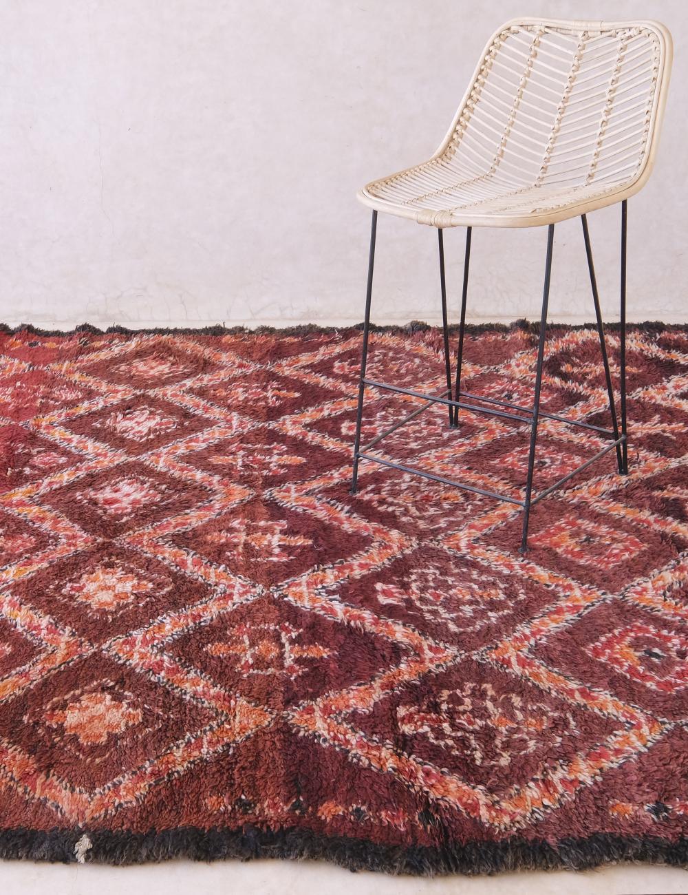 Moroccan Collector Beni MGuild Wool Rug 11.6 x 7 ft / 353 x 214 cm - Surcoma