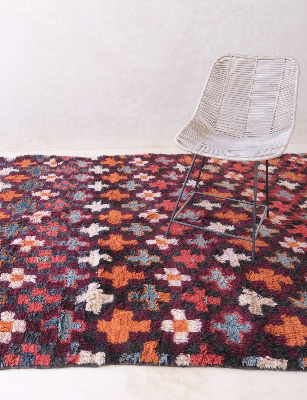 Colorful Moroccan Collectible Rug 15 x 6.1 ft / 457 x 187 cm - Surcoma