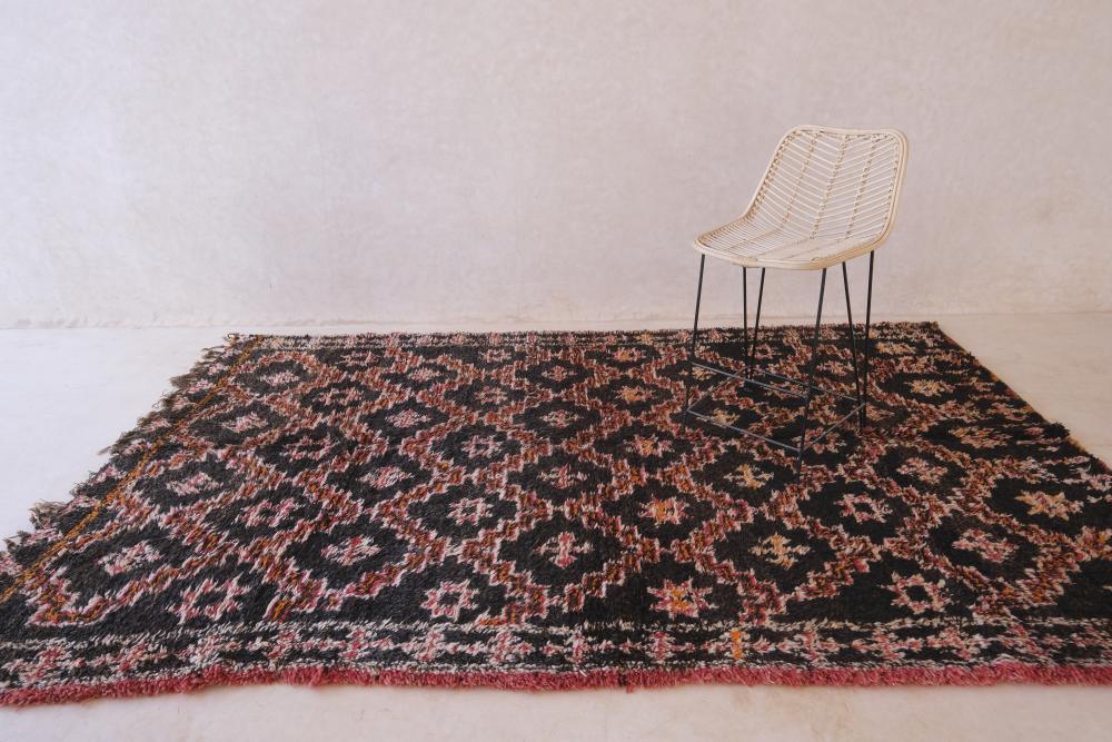Moroccan Beni M'Guild Wool Rug 10 x 6.33 ft / 304 x 193 cm - Surcoma