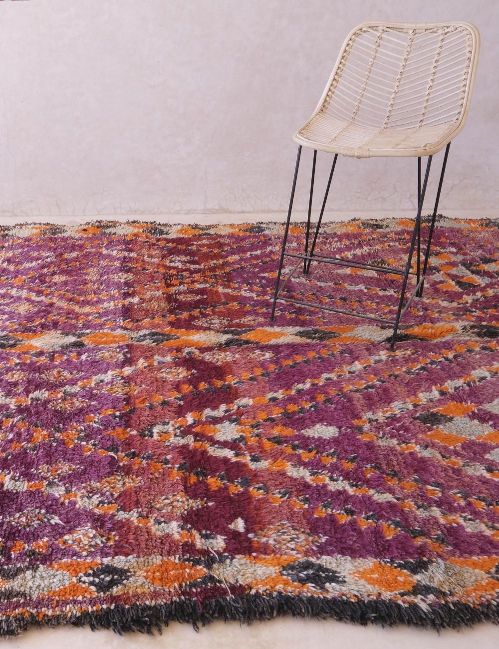 Moroccan Handmade Rug 11.9 x 7.1 ft / 364 x 217 cm - Surcoma