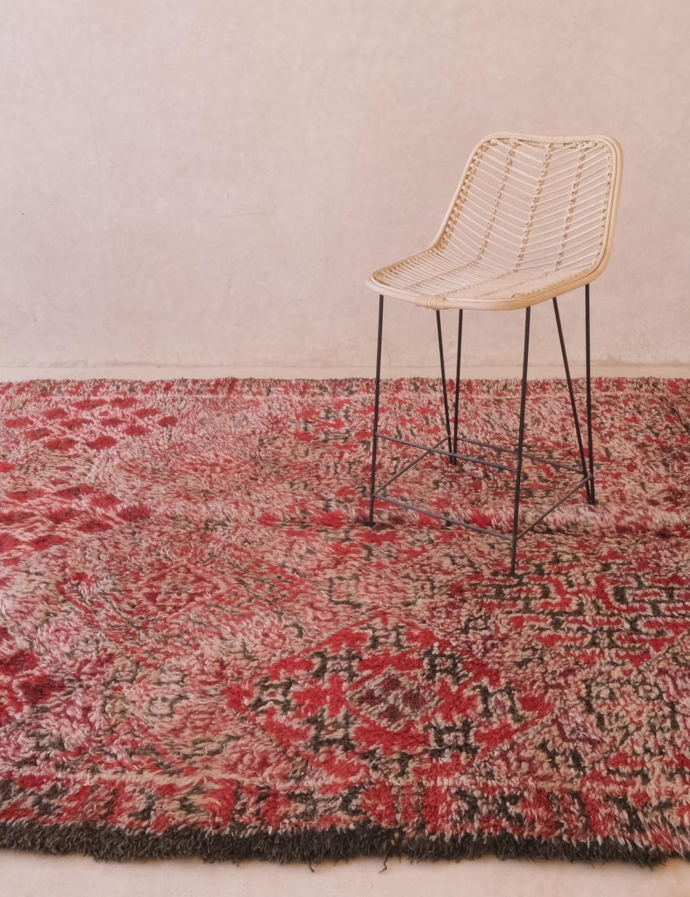 Moroccan Collectible Wool Rug 13.8 x 6.7 ft / 421 x 207 cm - Surcoma