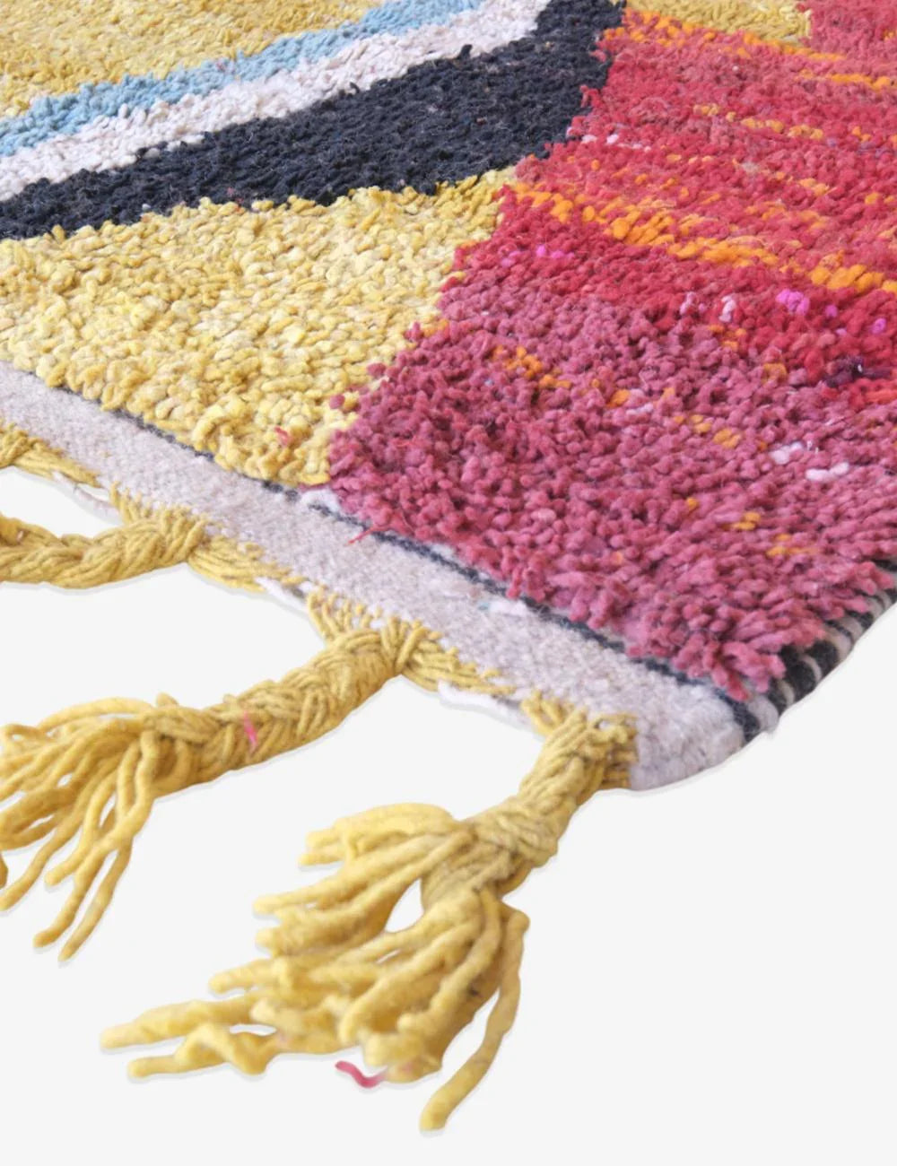 Moroccan Colorful Area Rug 9.6 x 6.6 ft / 292 x 203 cm - Surcoma