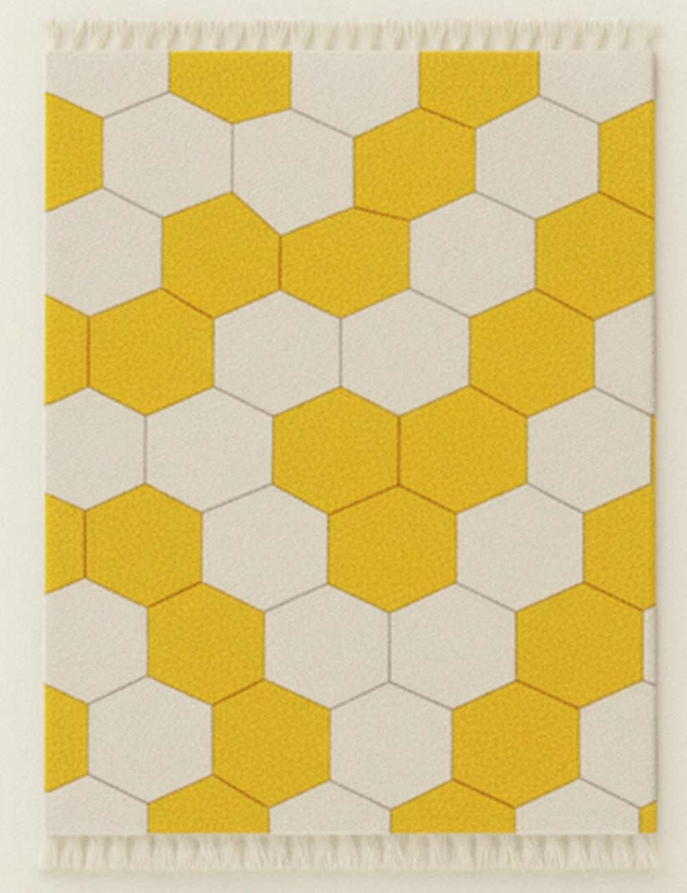 Moroccan Modern Hexagon Rug - Forma 13