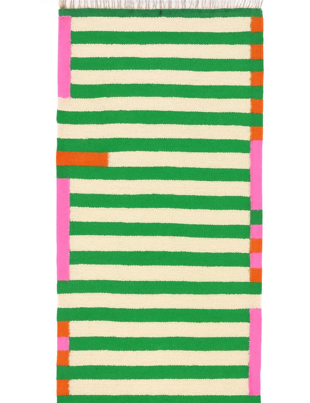 Flatwoven Custom Moroccan Wool Kilim Rug - Forma 30