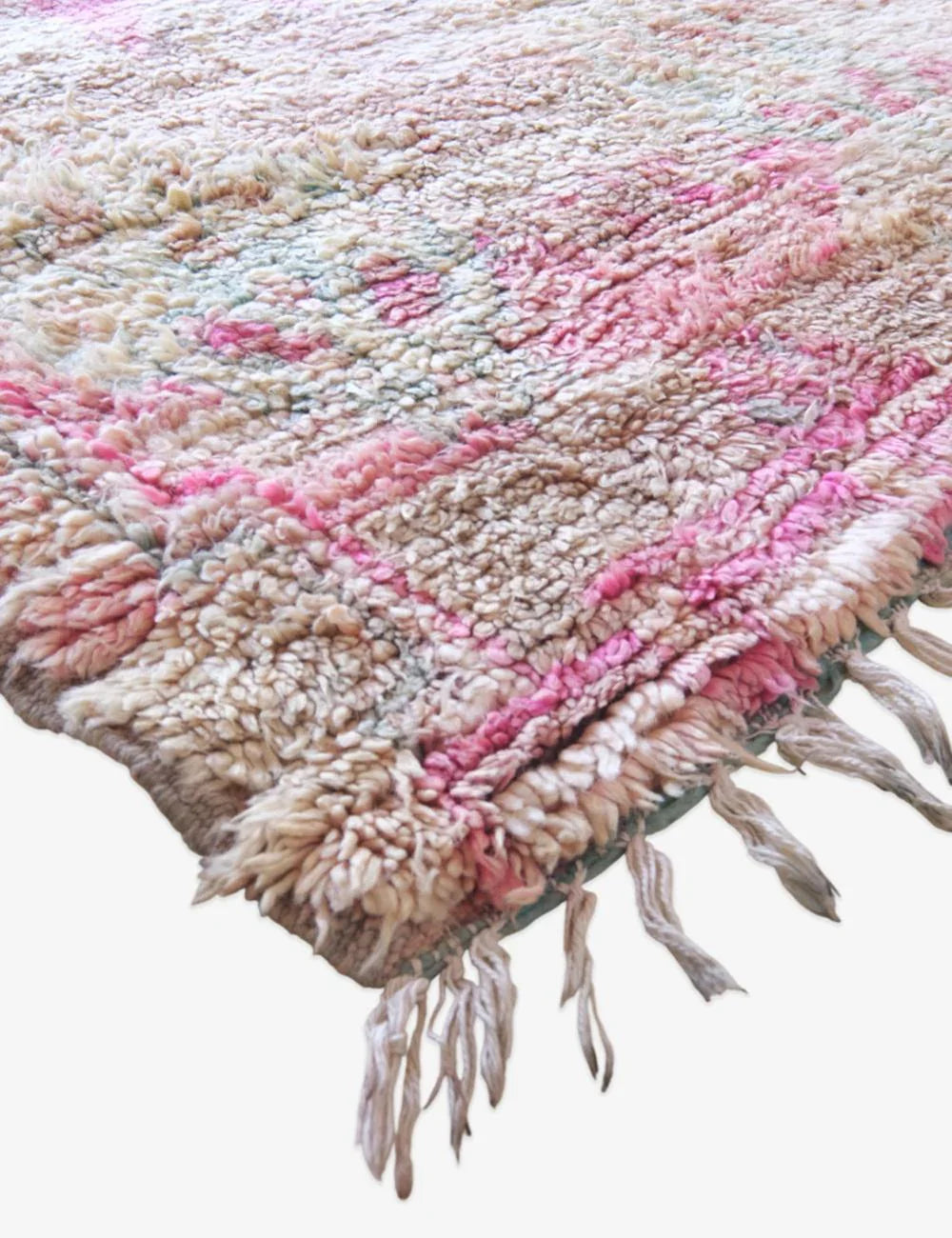 Moroccan Extra Large Boho Chic Rug 13.1 x 7 ft / 400 x 214 cm - Surcoma