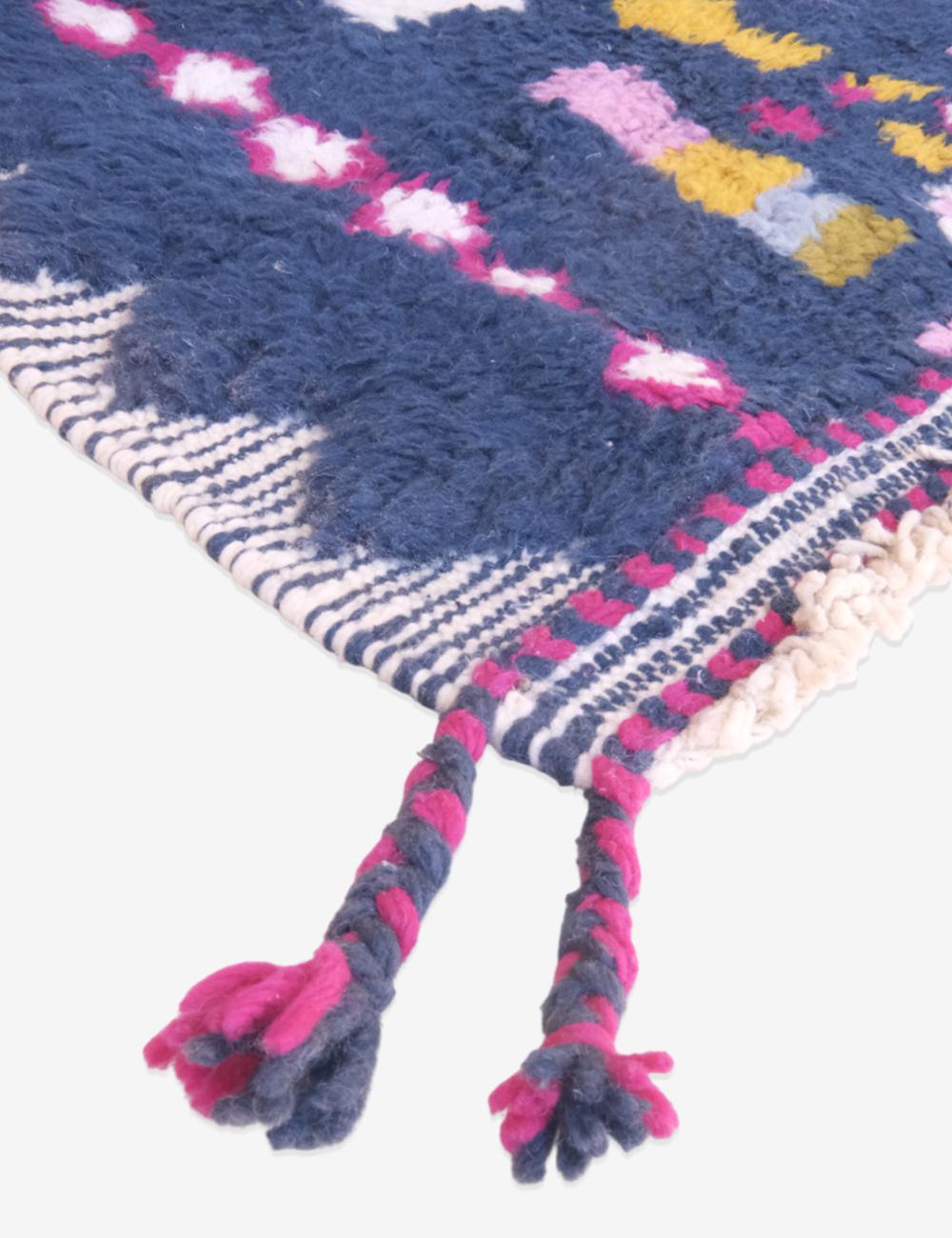 Moroccan Handknotted Runner Rug 17.1 x 4 ft / 520 x 124 cm