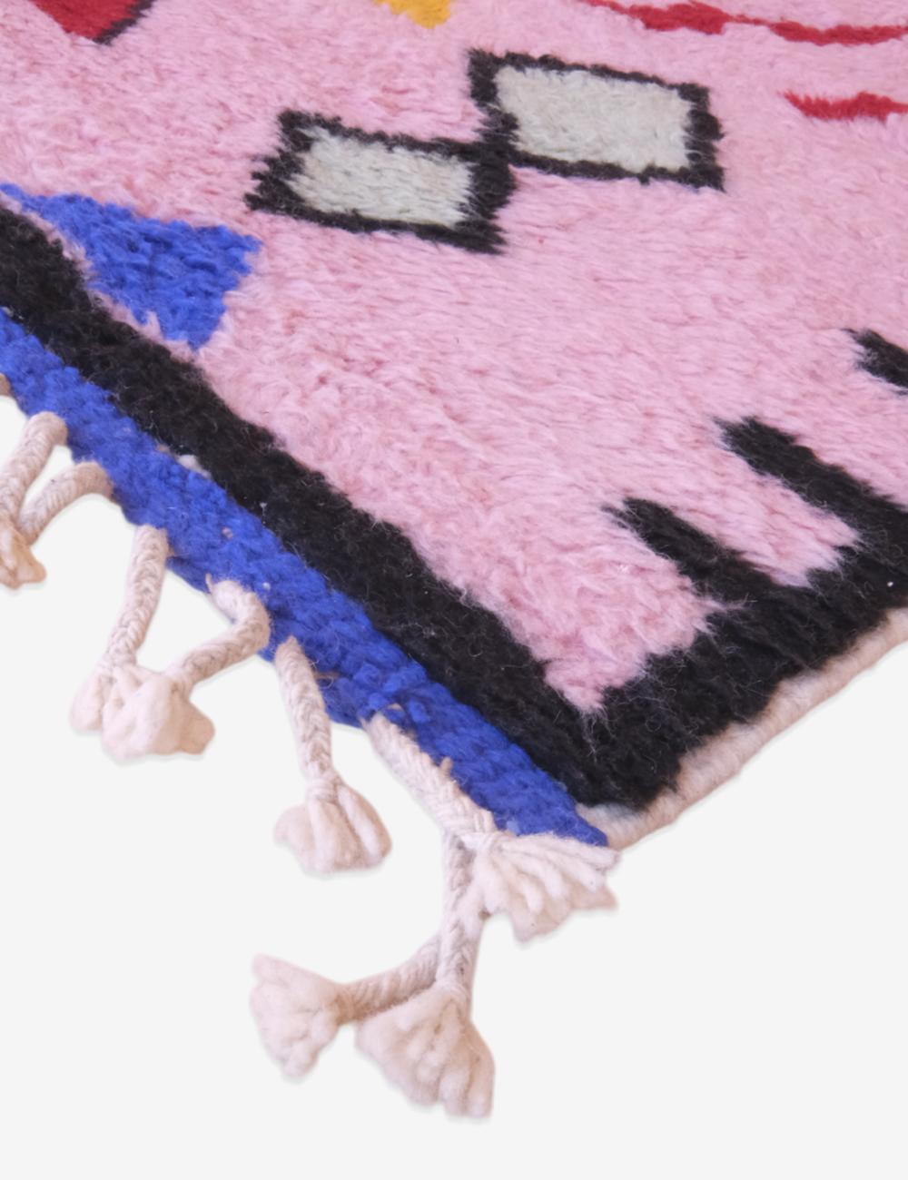 Moroccan Handknotted Wool Rug 11.2 x 7.8 ft / 341 x 239 cm