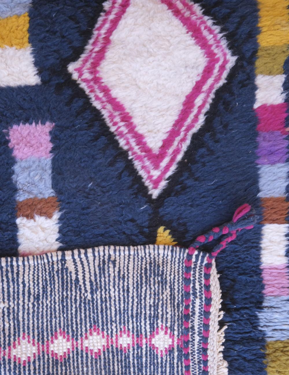 Moroccan Handknotted Runner Rug 17.1 x 4 ft / 520 x 124 cm