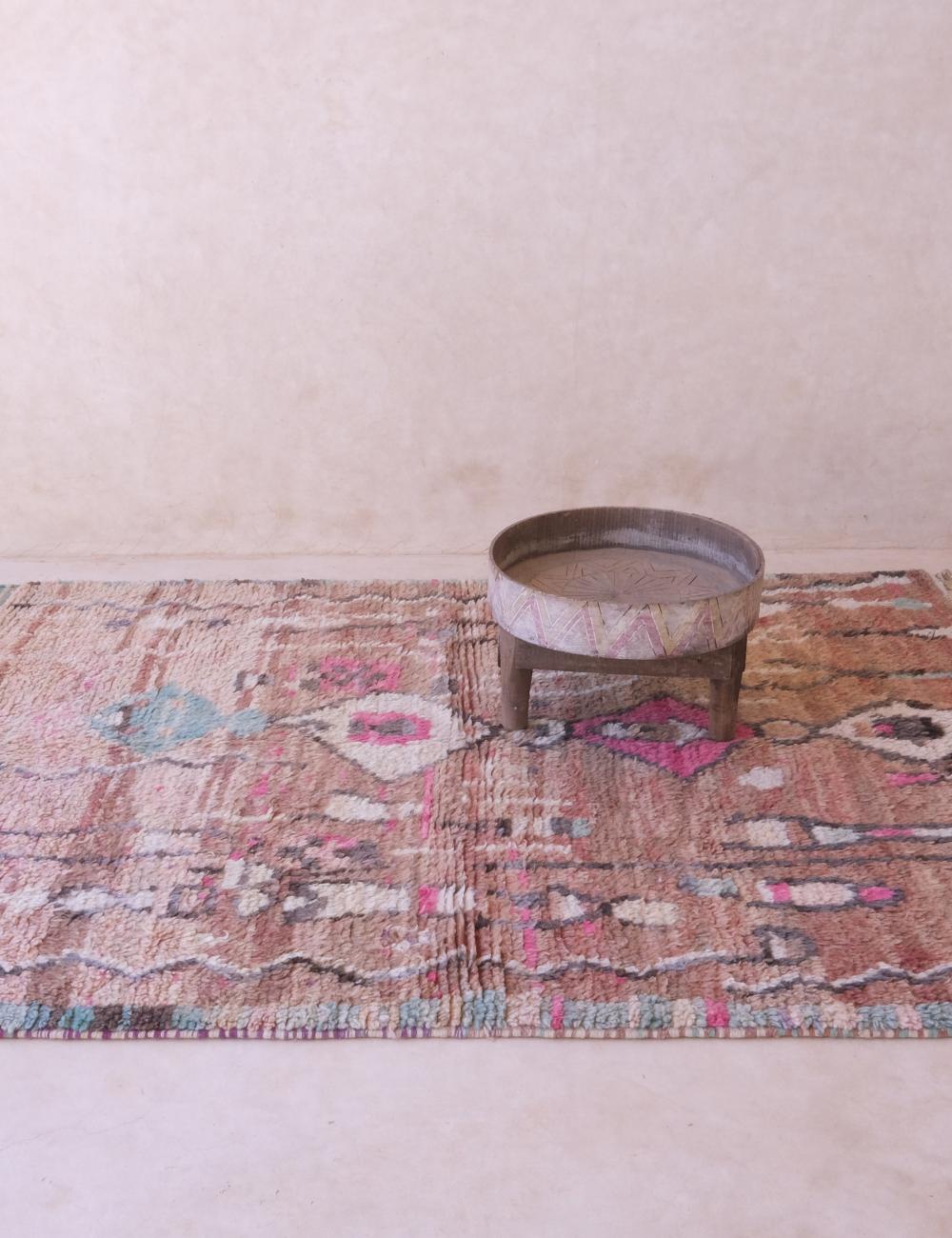 Moroccan Handknotted Berber Rug 6 x 4.5 ft / 182 x 138 cm