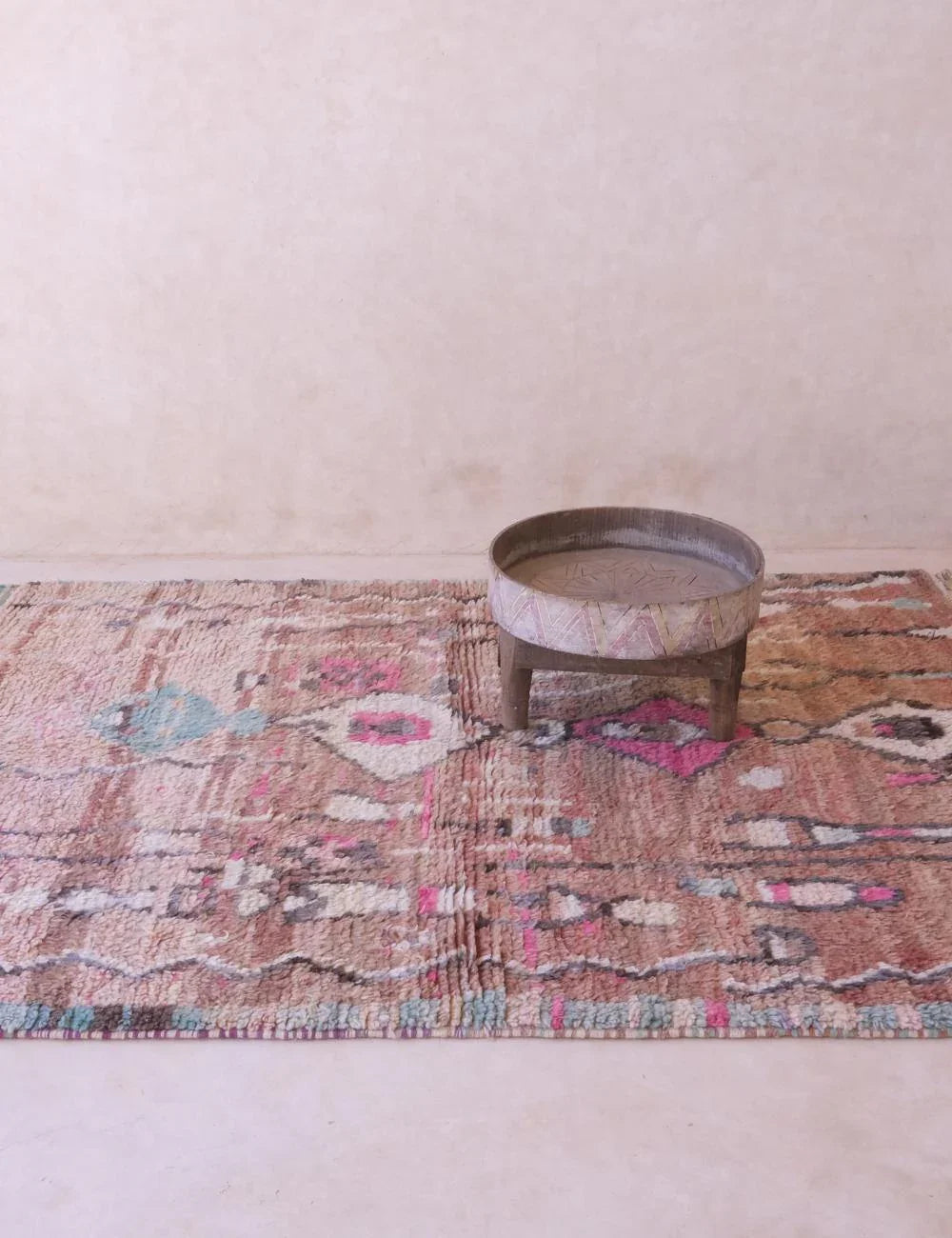Moroccan Handknotted Berber Rug 6 x 4.5 ft / 182 x 138 cm - Surcoma