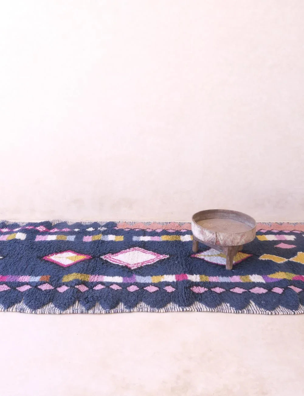 Moroccan Handknotted Runner Rug 17.1 x 4 ft / 520 x 124 cm - Surcoma