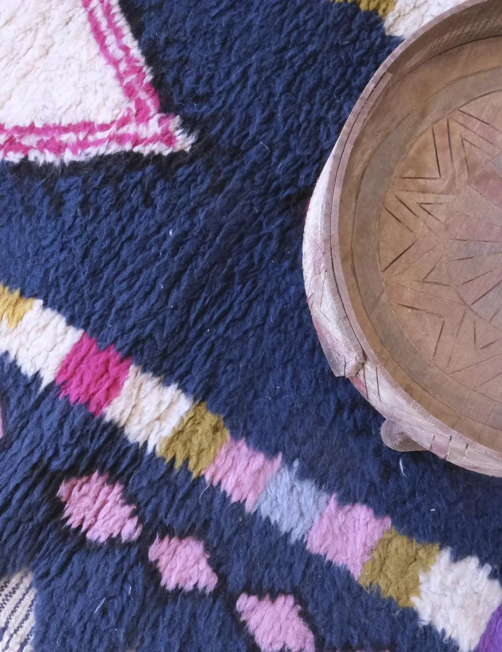 Moroccan Handknotted Runner Rug 17.1 x 4 ft / 520 x 124 cm - Surcoma