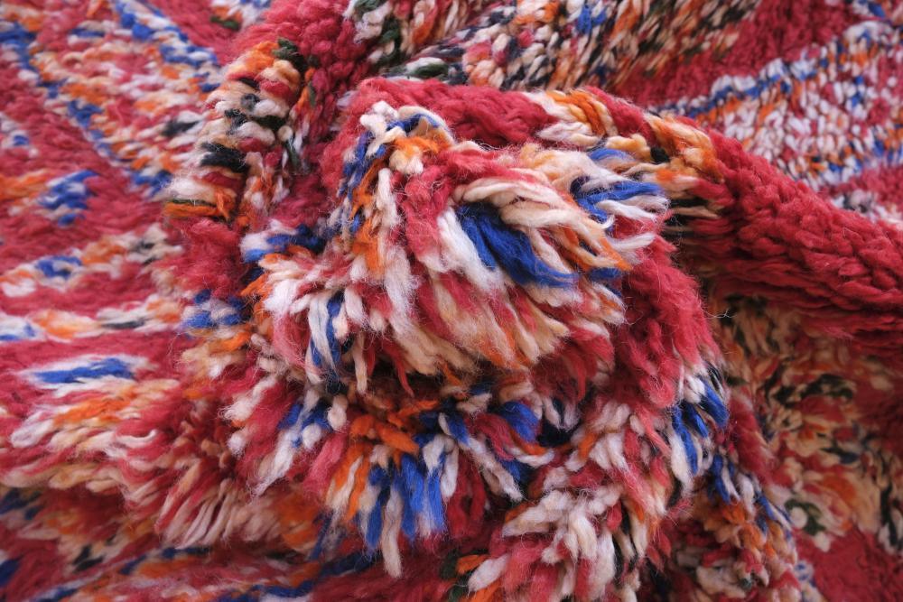 Moroccan Beni M'Guild Wool Rug 15.3 x 6.6 ft / 466 x 204 cm - Surcoma