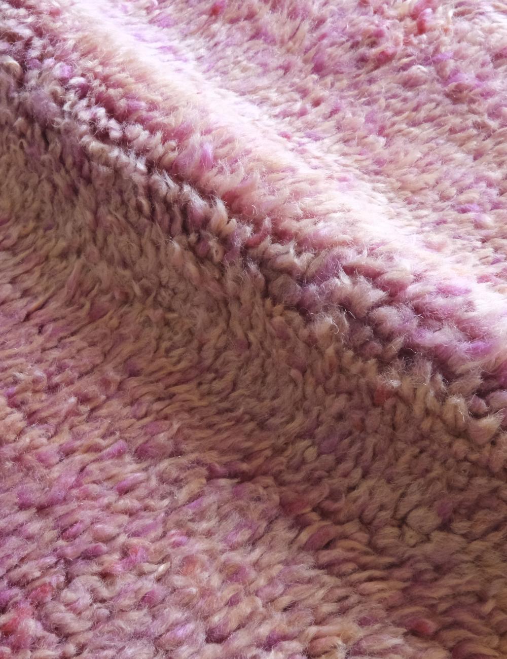 Moroccan Lavender Purple Solid Rug 9.1 x 6.5 ft / 277 x 198 cm - Surcoma