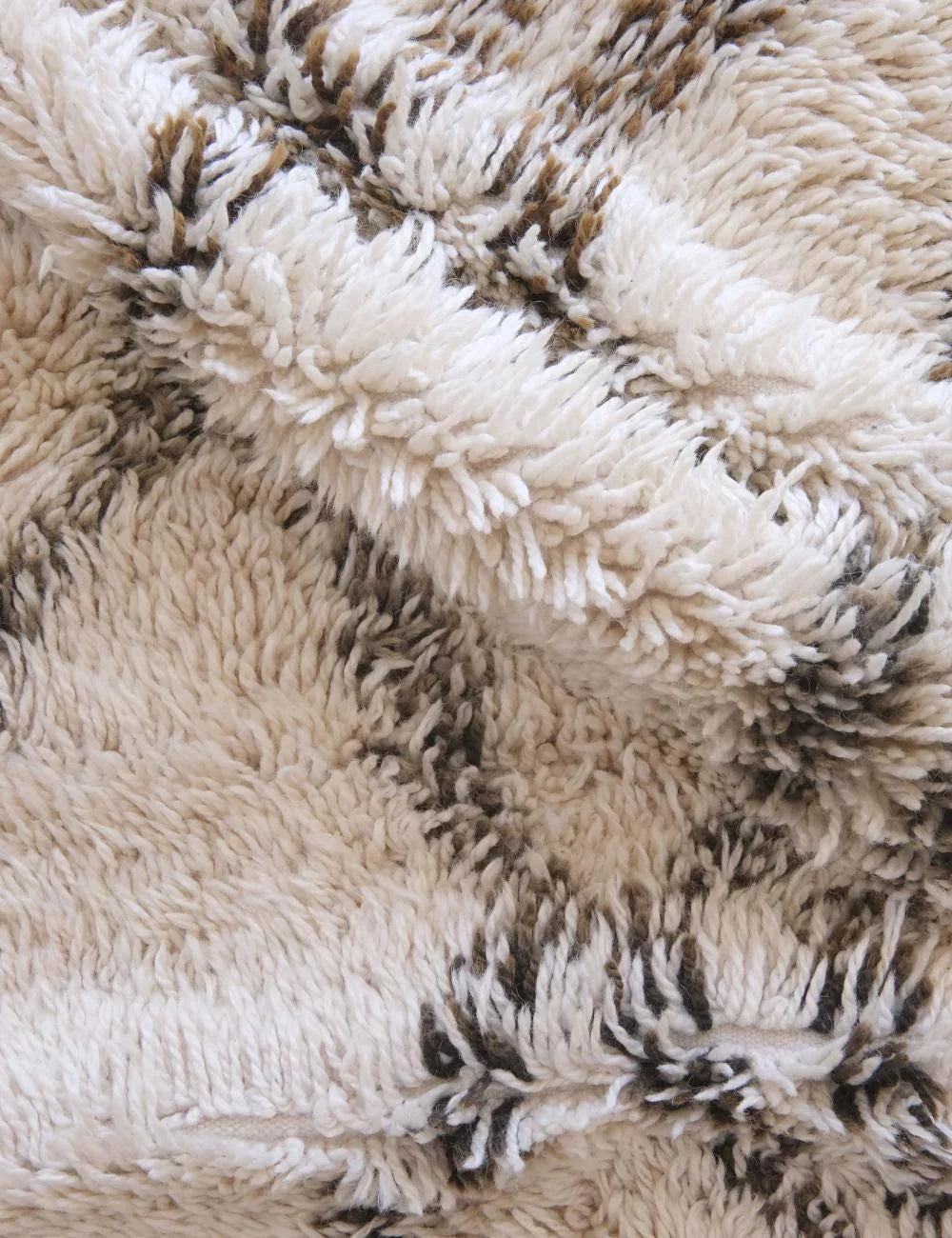 Marmoucha Rug with Diamond Wool Design 10.6 x 6.2 ft / 323 x 190 cm - Surcoma