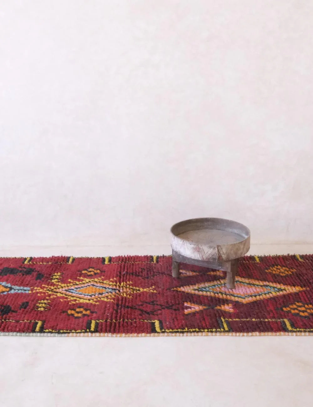 Moroccan Modern Boujad Runner Rug 12.9 x 2.8 ft / 394 x 87 cm - Surcoma