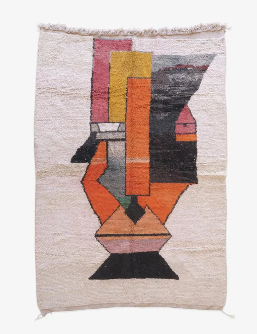 Moroccan Modern Boujad Wool Rug 9.8 x 6.7 ft / 300 x 206 cm - Surcoma