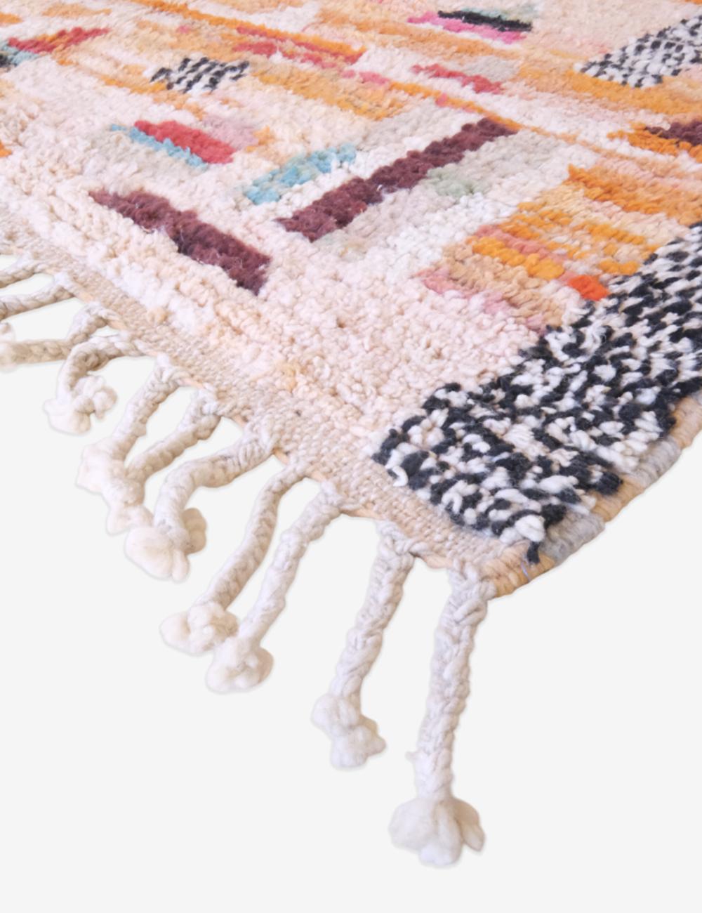 Moroccan Modern Boujad Wool Rug 8.4 x 5.4 ft / 257 x 167 cm