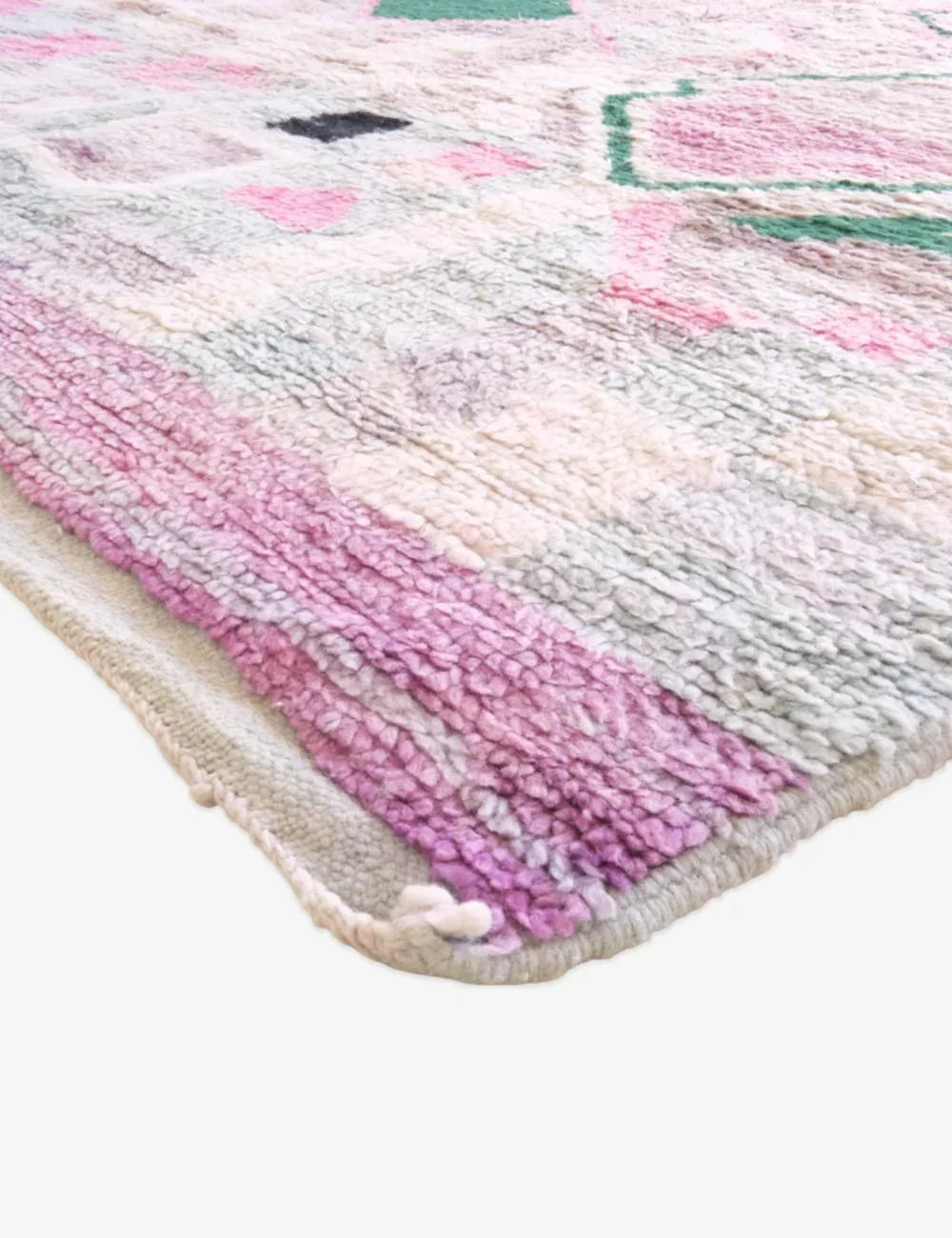 Moroccan Modern Boujad Wool Rug 8.4 x 5.2 ft / 255 x 161 cm - Surcoma