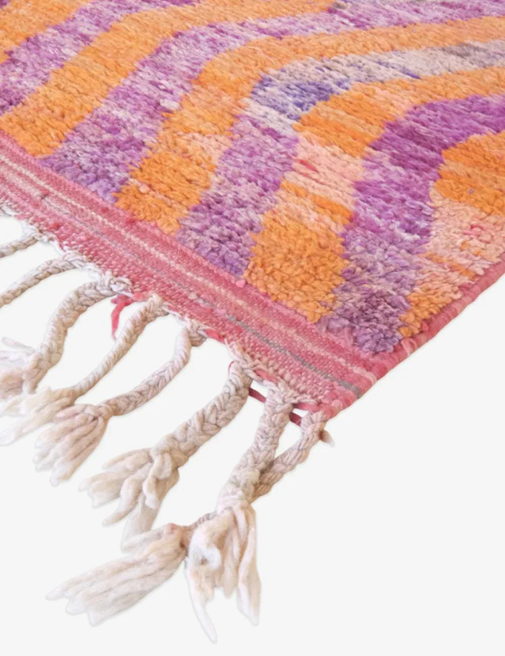 Moroccan Modern Boujad Wool Rug 9.2 x 5.3 ft / 280 x 163 cm - Surcoma